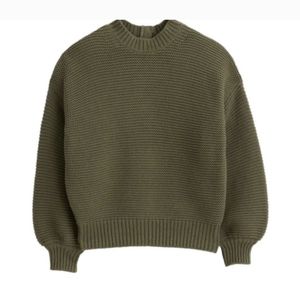 Alex Mill Button-Back Crewneck Sweater